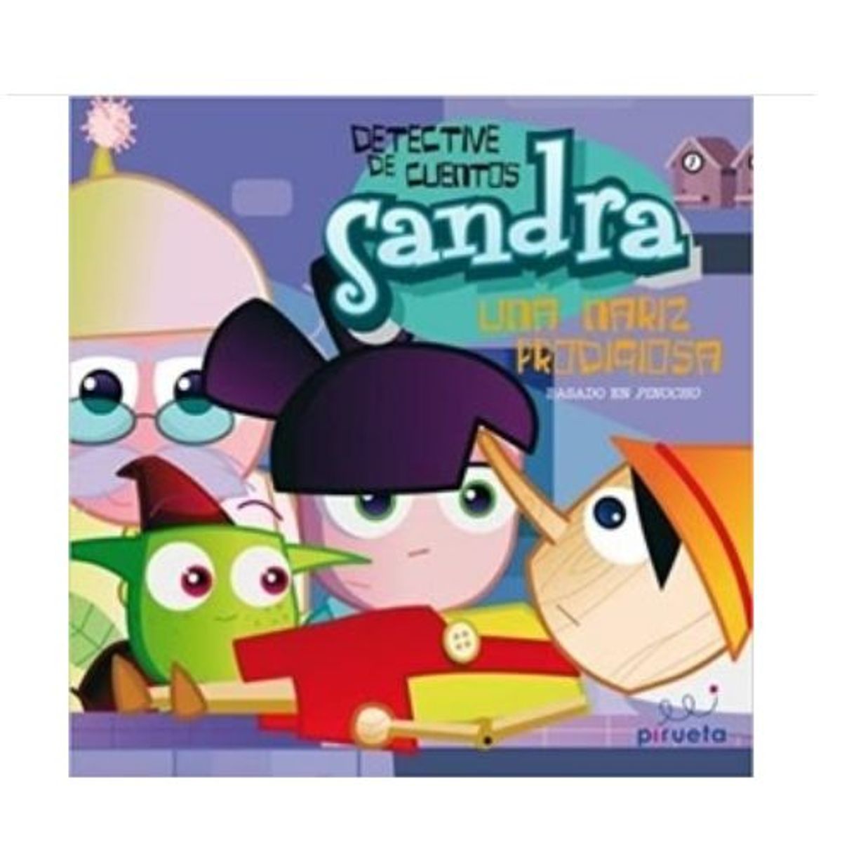 GENERICO - Libro Infantil Detective de Cuentos Sandra Nariz Prodigiosa