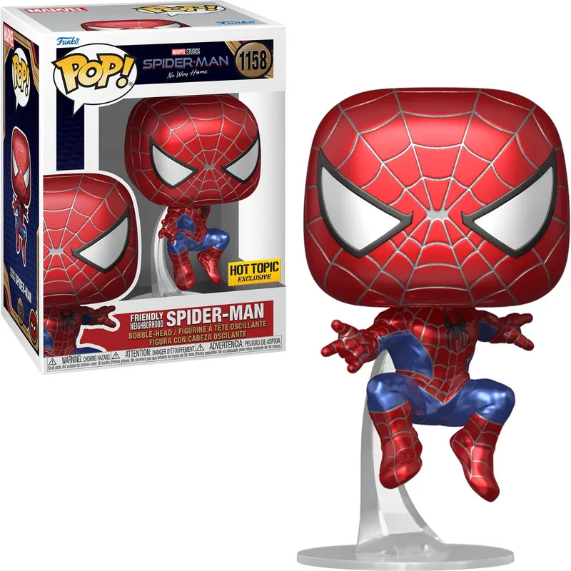 FUNKO - Funko pop SpiderMan Friendly Neighborhood- Spider-Man