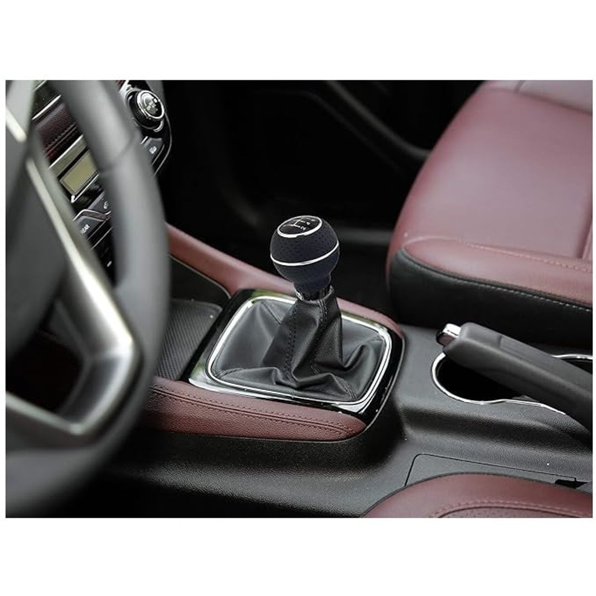 GENERICO - Pomo Palanca Cambio Perilla 5 Velocidades Universal Elegante