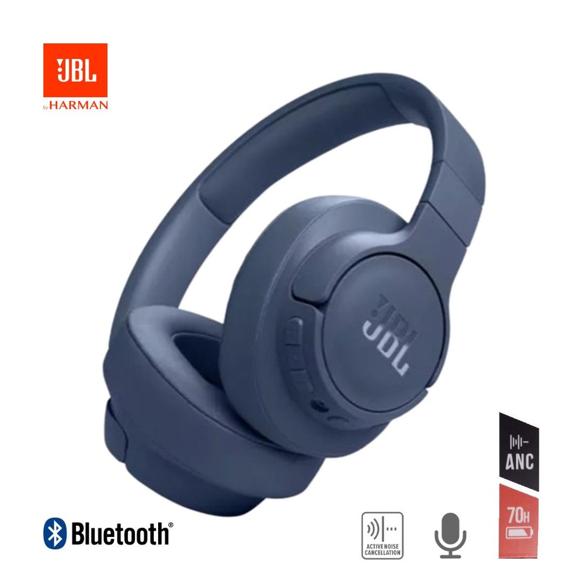 JBL - Audifonos Jbl Tune 770NC Bluetooth On-ear Canc de Ruido 70hrs Azul