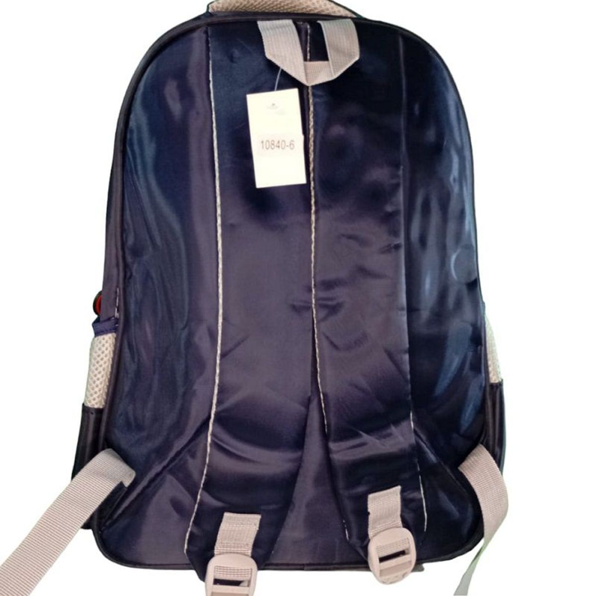 GENERICO - Mochila escolar con luces 3D para niños tortuga carro Dino