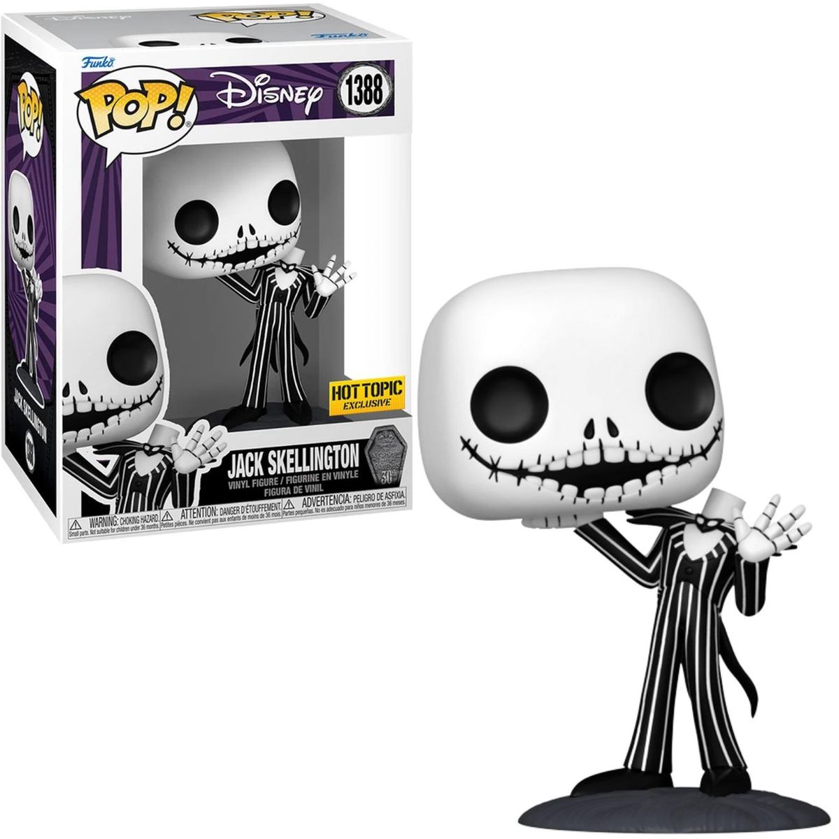 FUNKO - Funko Pop Jack Skellington Headless Disney Pesadilla navidad