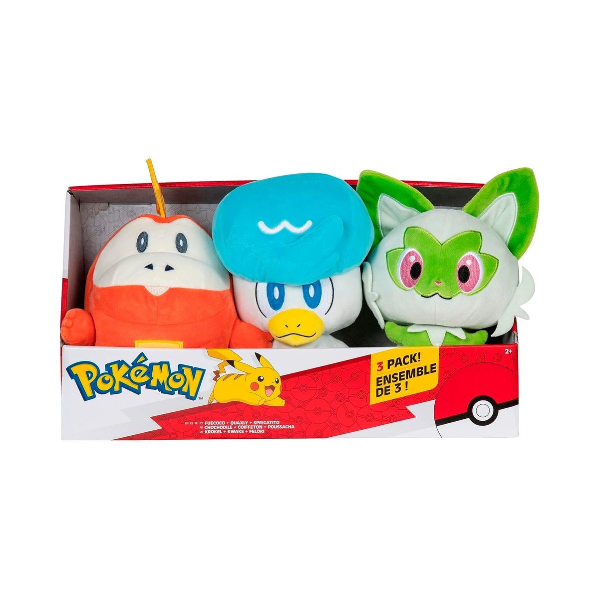 POKEMON - POKEMON PELUCHE PACK PALDEA