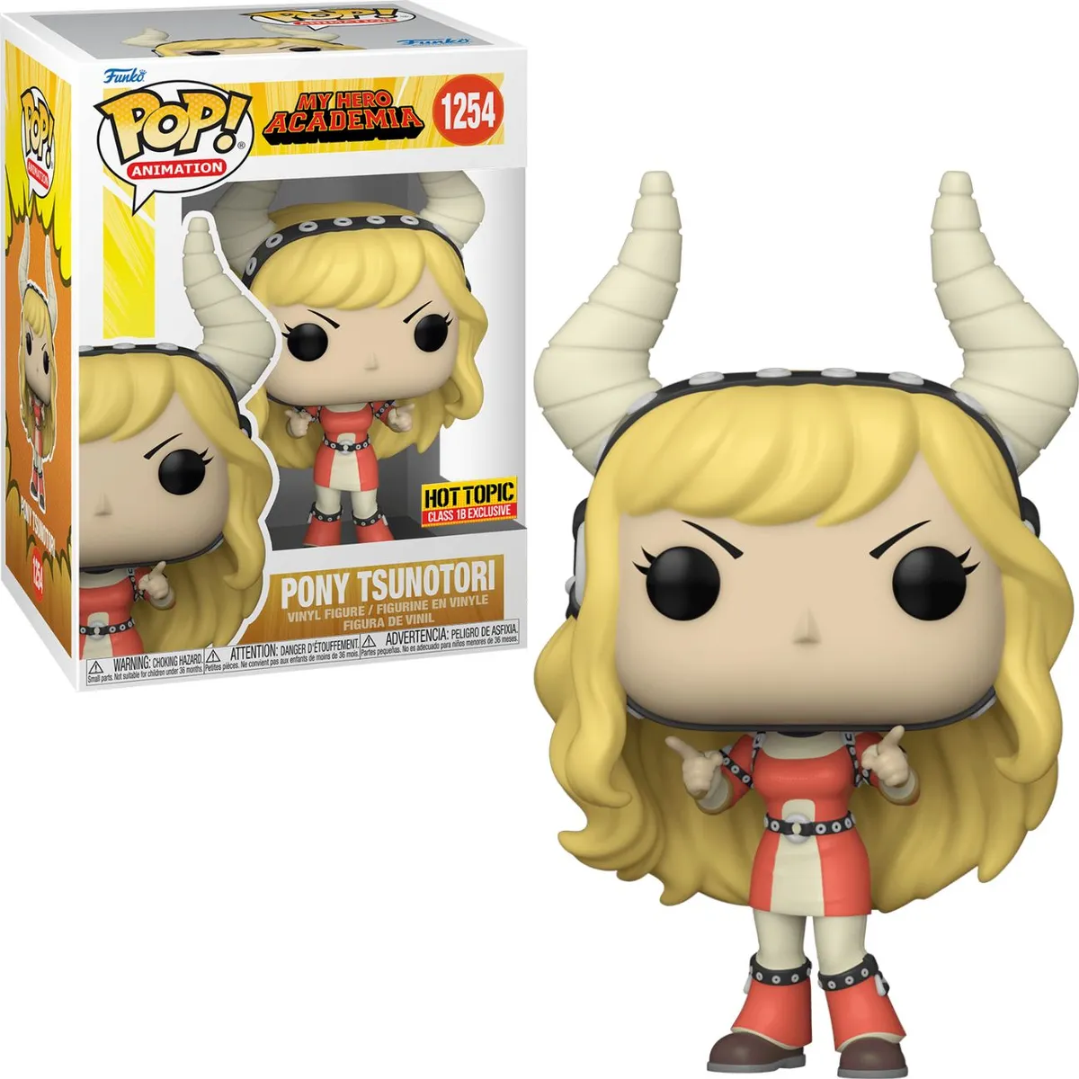 FUNKO - Funko Pop Pony Tsunotori - My Hero Academia Exclus Hot Topic