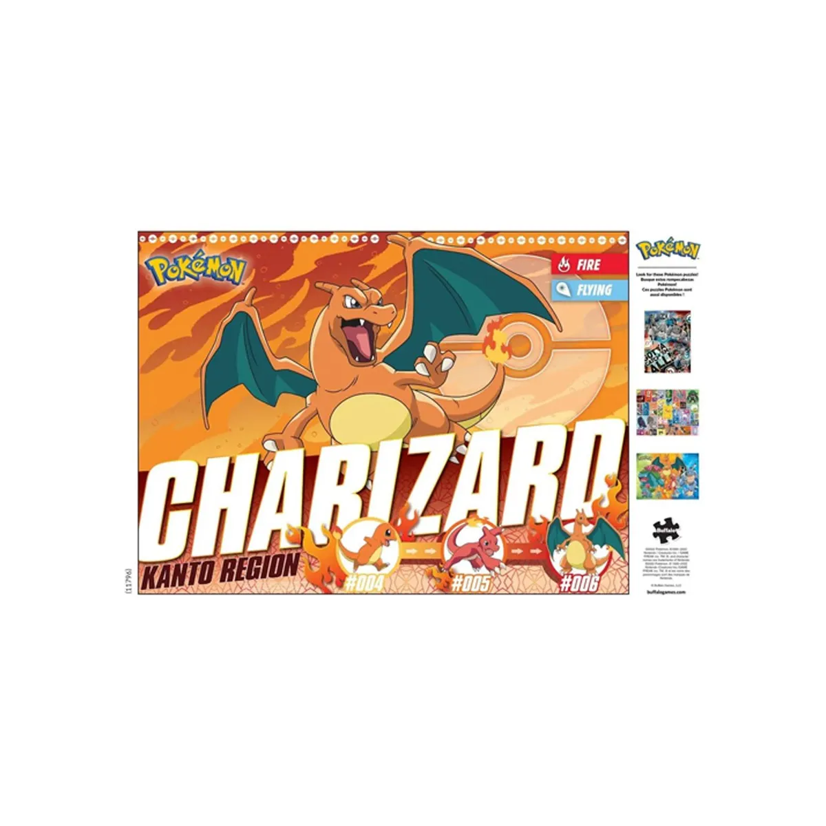 BUFFALO - POKEMON ROMPECABEZA 1000 PIEZAS CHARIZARD