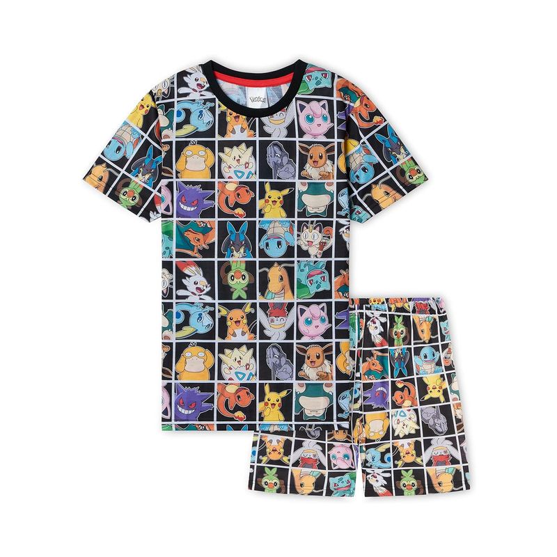 POKEMON - POKEMON CONJUNTO POLO SHORT 9-10 AÑOS COD2