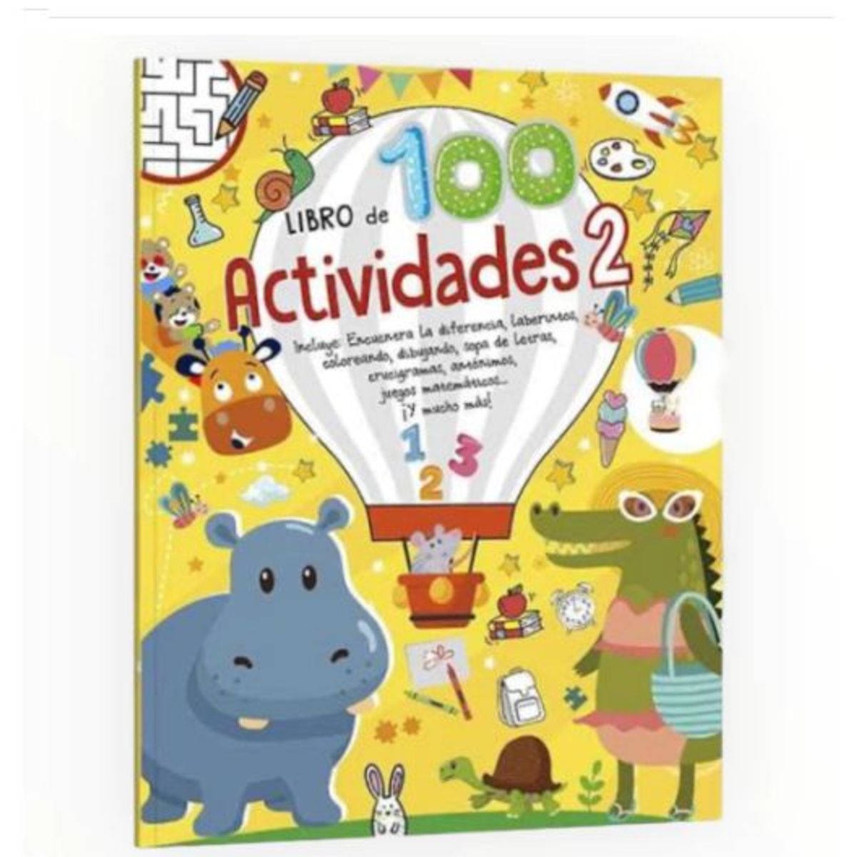 GENERICO - Libro Infantil Libro 100 Actividades 2
