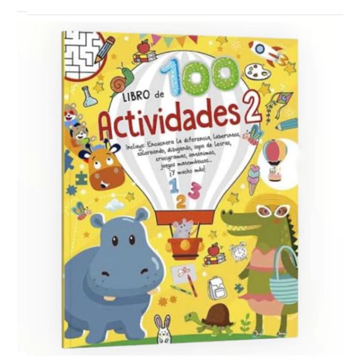 GENERICO - Libro Infantil Libro 100 Actividades 2