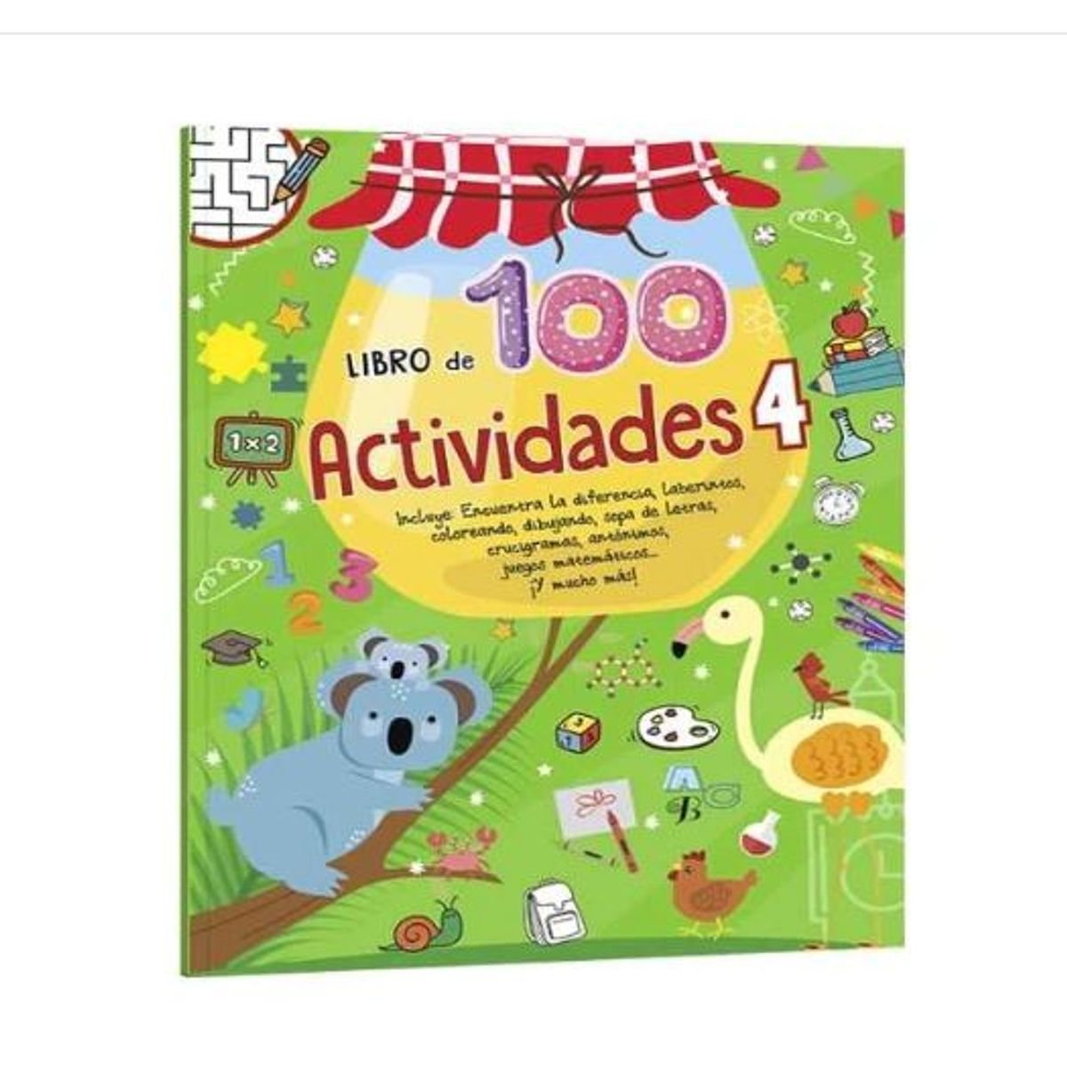 GENERICO - Libro Infantil Libro 100 Actividades 4