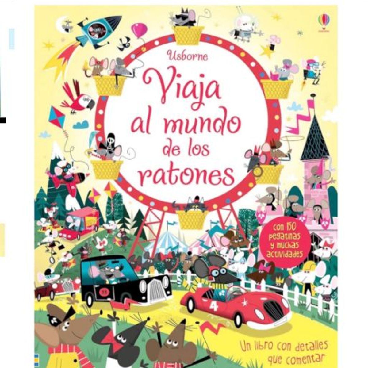 GENERICO - Libro Infantil Libro de Actividades - Viaja al Mundo de los Ratones