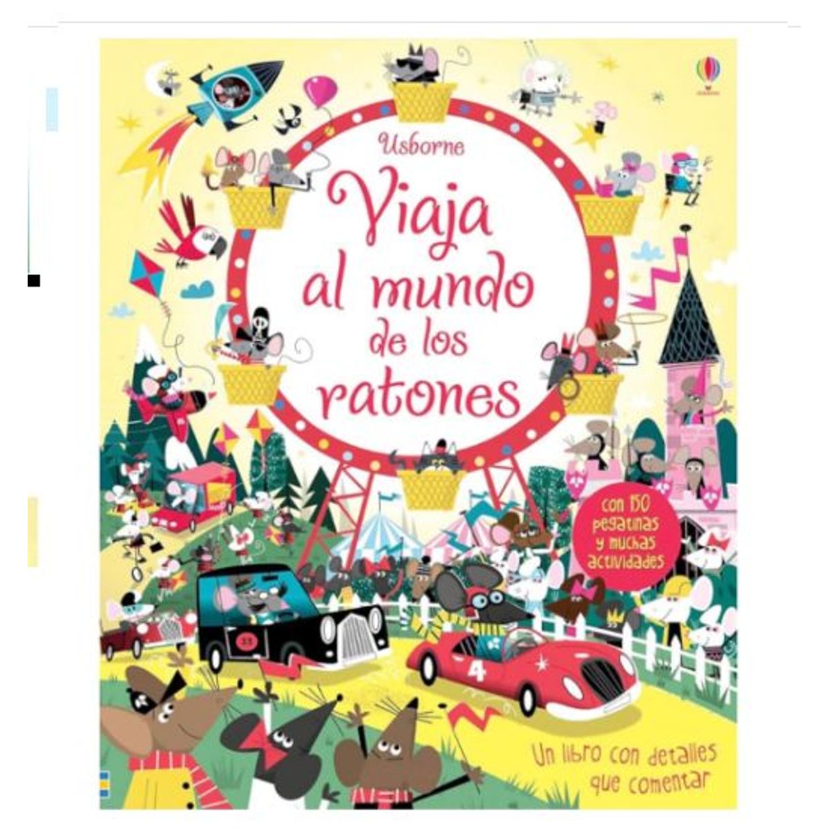 GENERICO - Libro Infantil Libro de Actividades - Viaja al Mundo de los Ratones