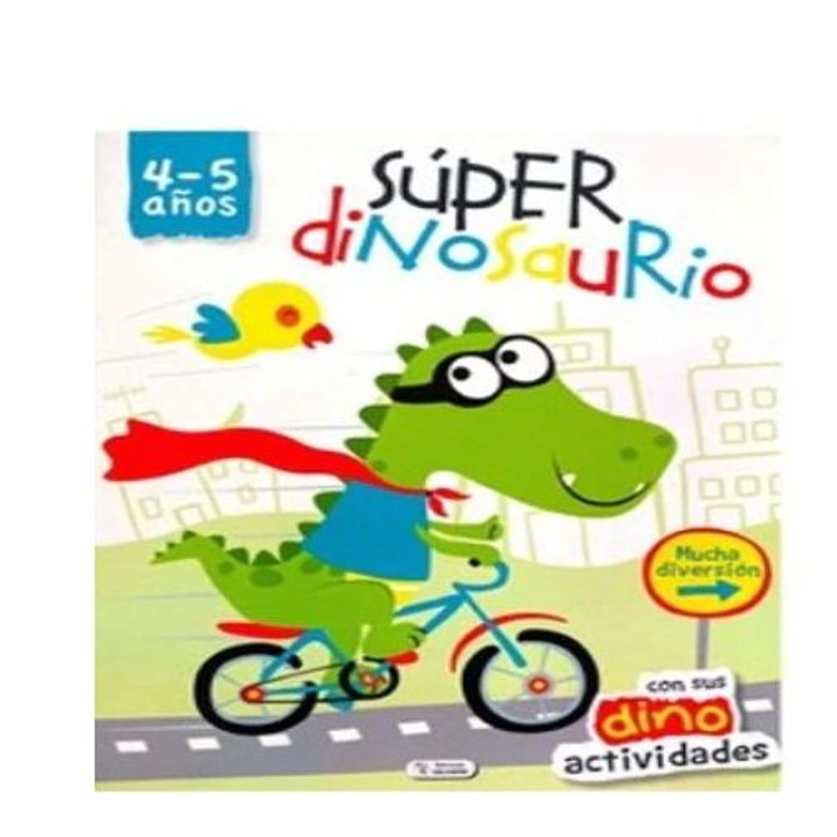GENERICO - Libro Infantil Libro Libros de Actividades Superdinosaurios