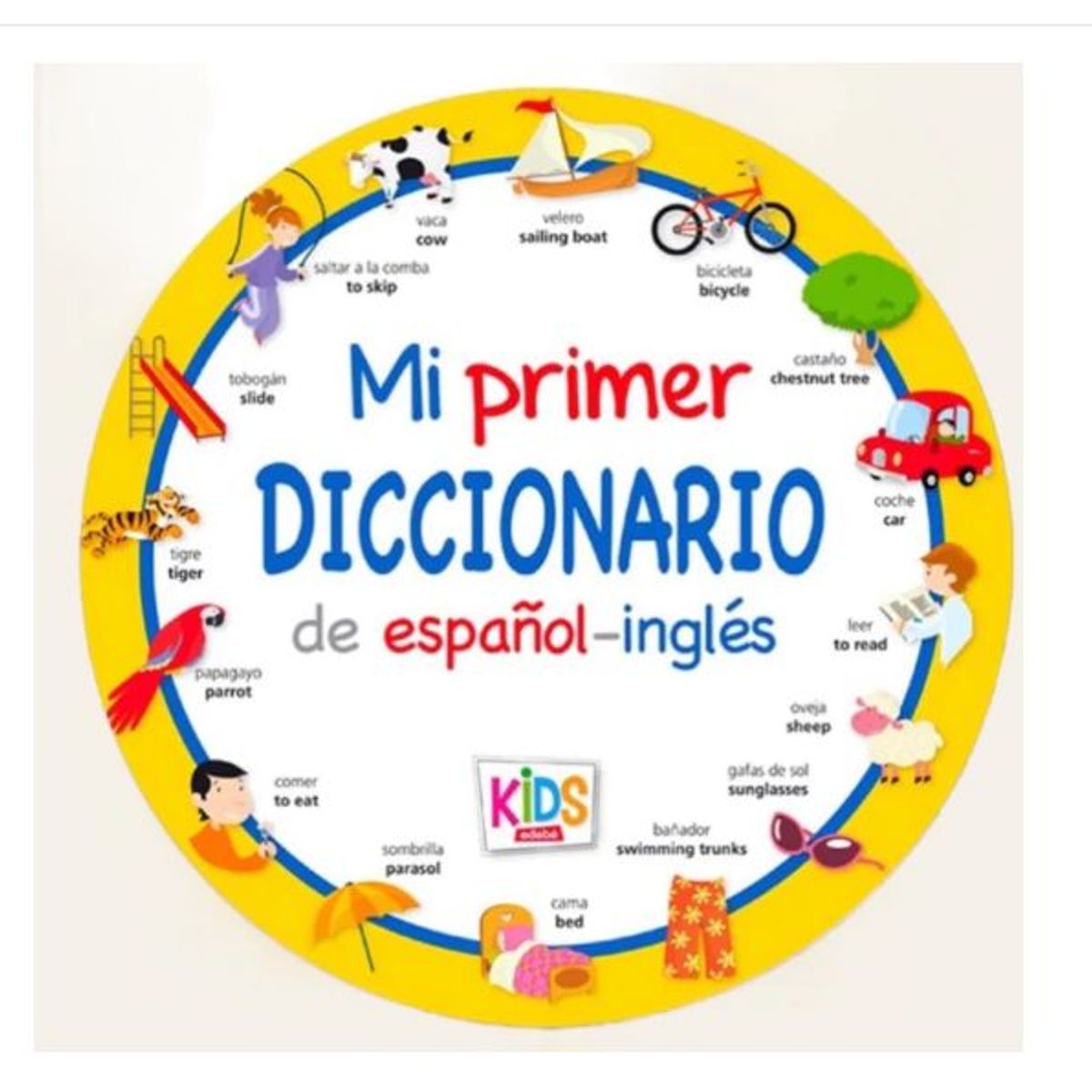GENERICO - Libro Infantil Mi primer Diccionario Español- Inglés