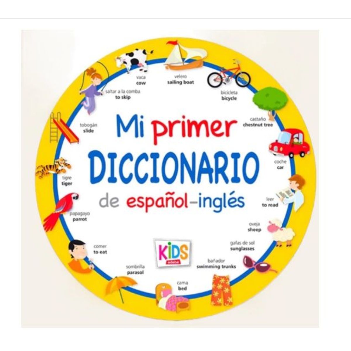 GENERICO - Libro Infantil Mi primer Diccionario Español- Inglés