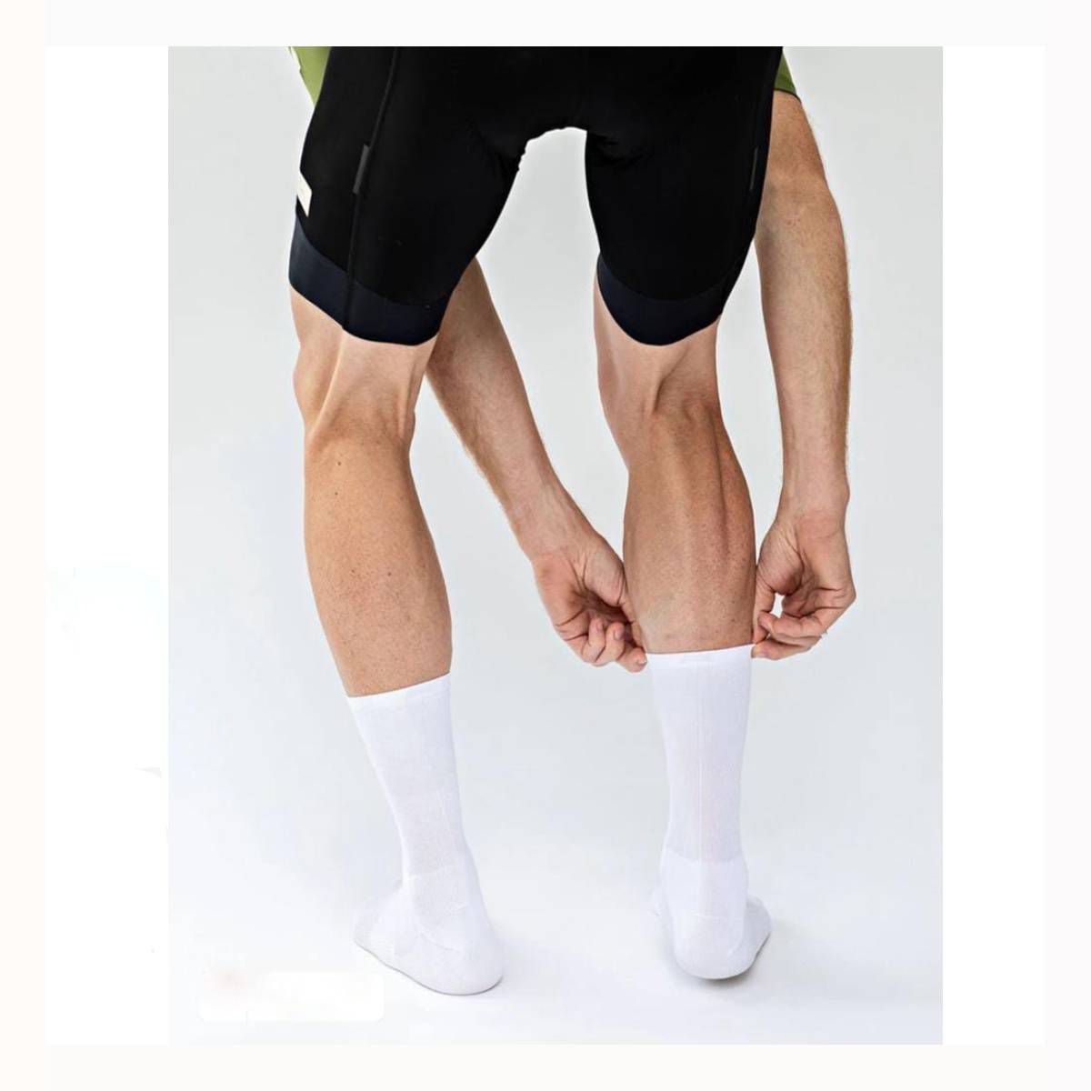 RYBIU IMPORT - Pack 2 Medias Blancas  Algodón Hombre Rybiu