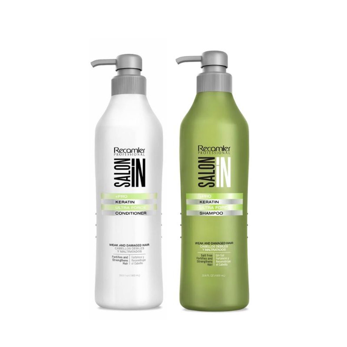 SALON IN - SALON IN Ultra Force - Shampoo1 LAcondicionador1L