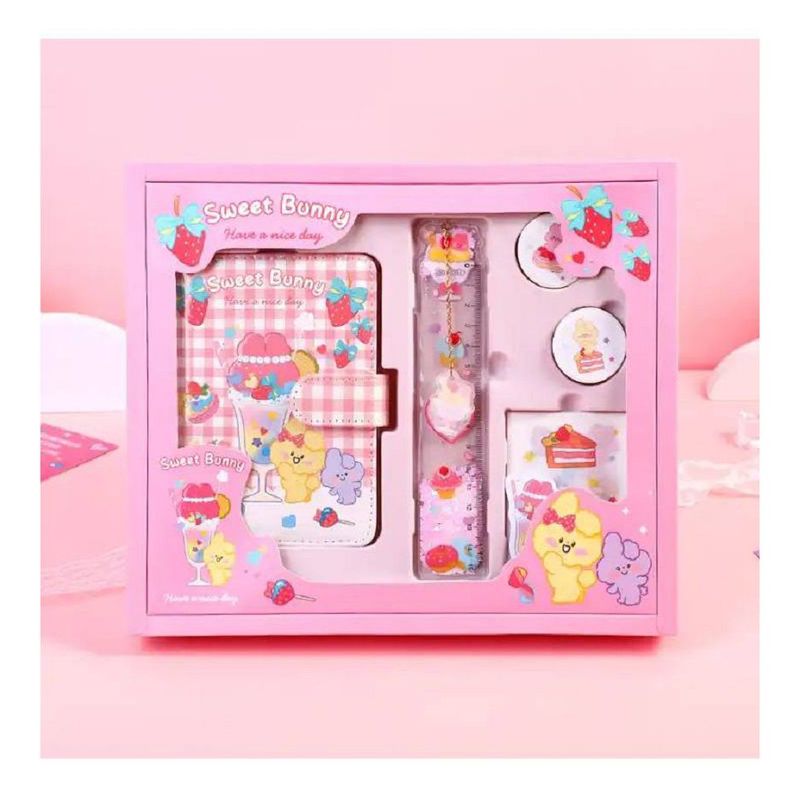 GENERICO - Diario con Set de Manualidades para Niños Color Rosado