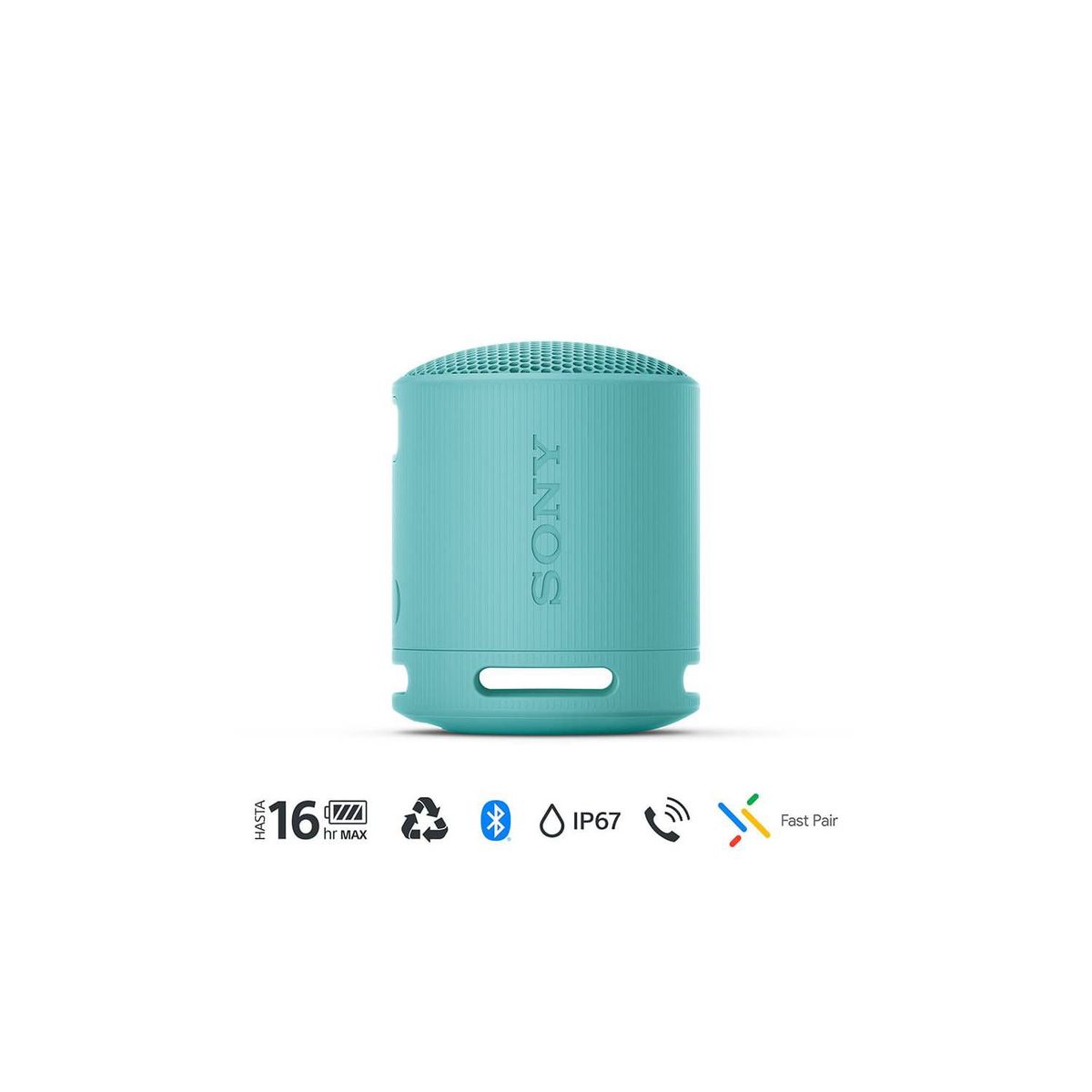 SONY - Parlante Portátil Sony SRS-XB100 Bluetooth Azul