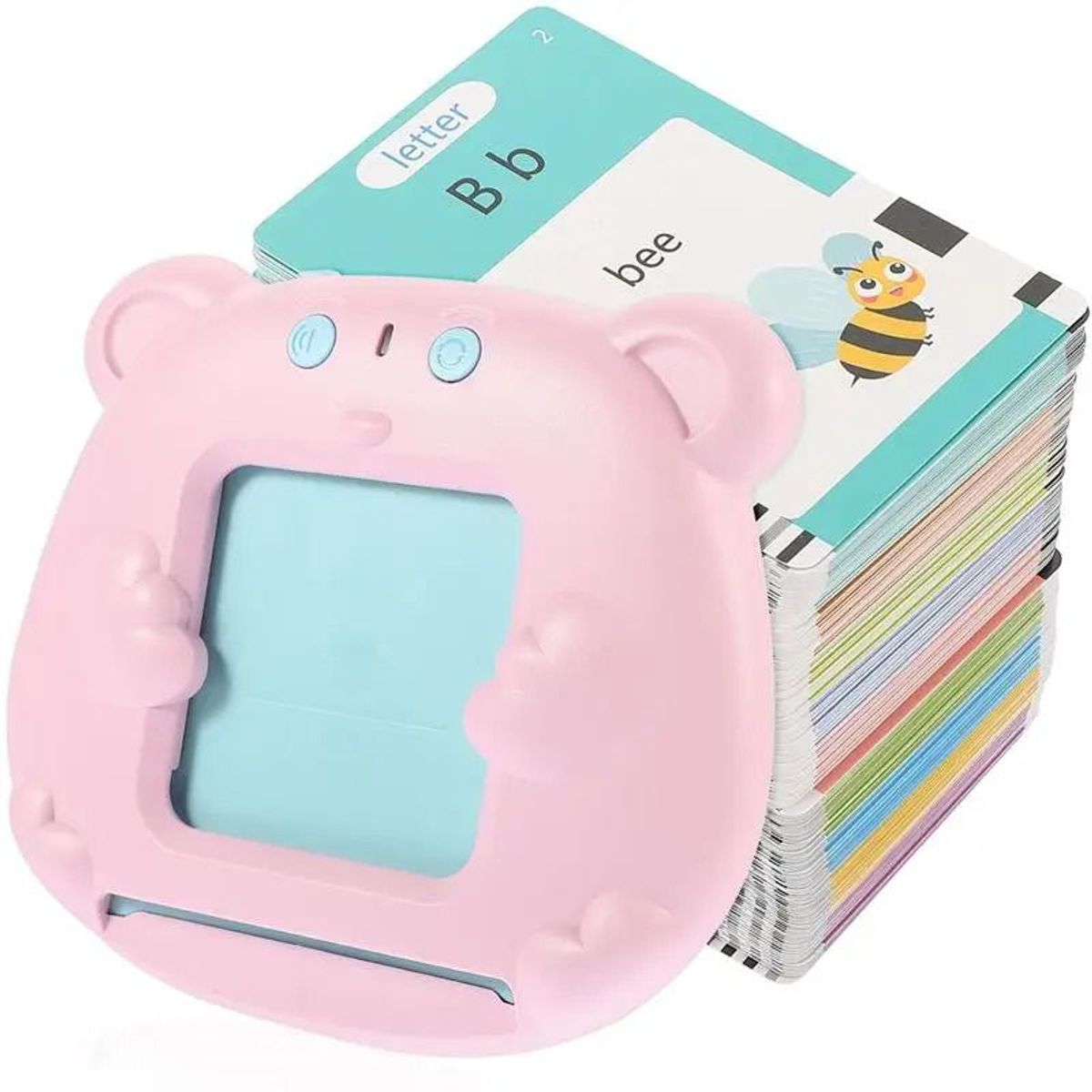 GENERICO - Juegos aprendizaje montessori ingles y español rosado