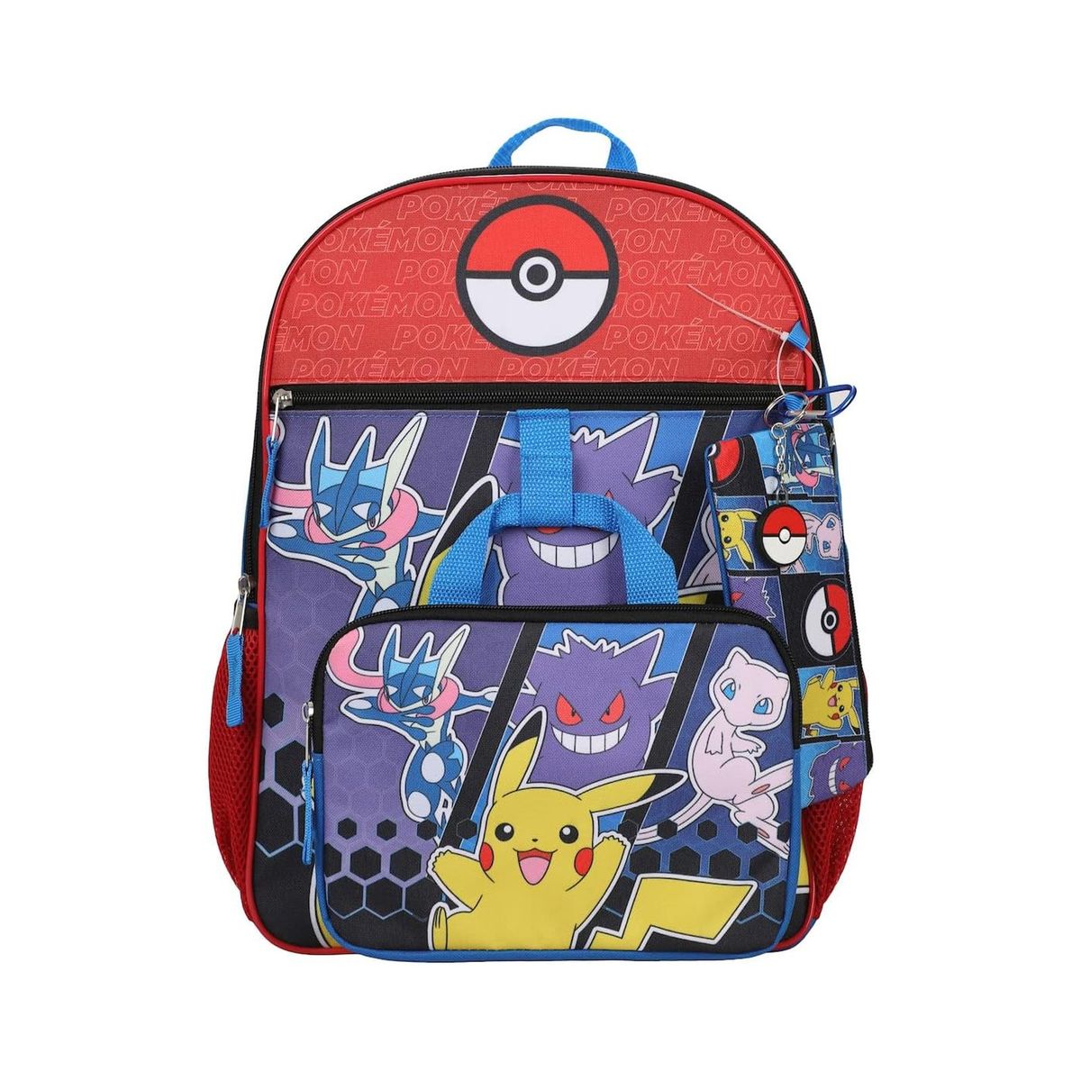 POKEMON - POKEMON MOCHILA PIKACHU GENGAR GRENINJA MEW
