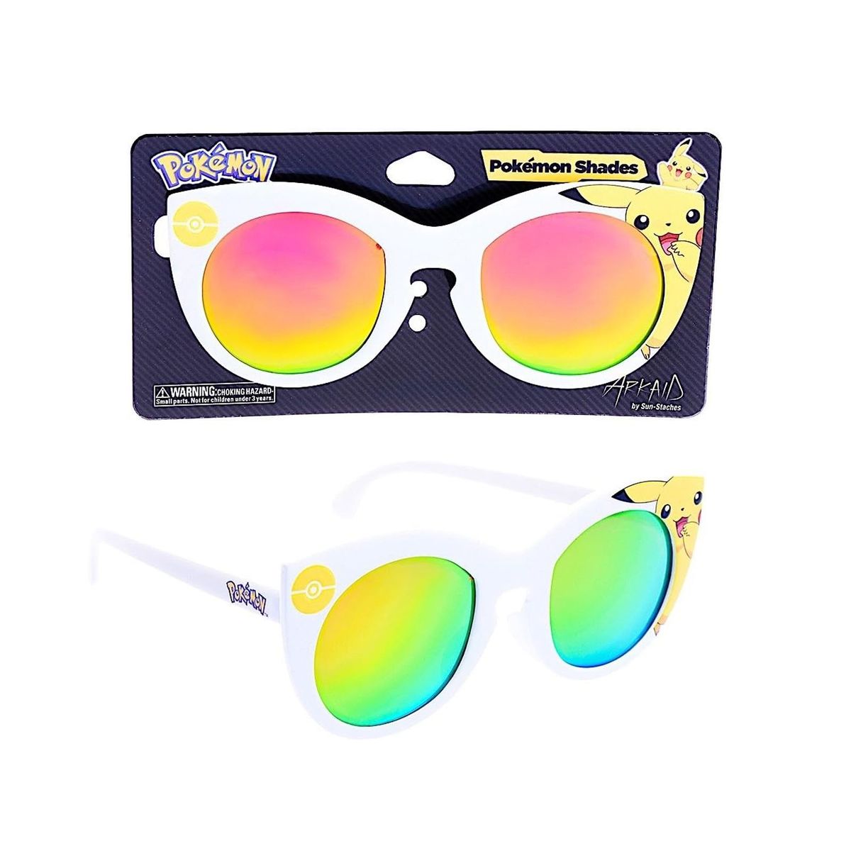 POKEMON - LENTES DE SOL POKEMON PARA NIÑOS PROTECCION UV