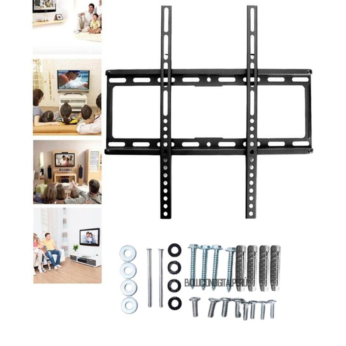 PREMIUM - Rack Soporte Para Tv de 40-85 Pulgadas Fijo Estatico Led Lcd