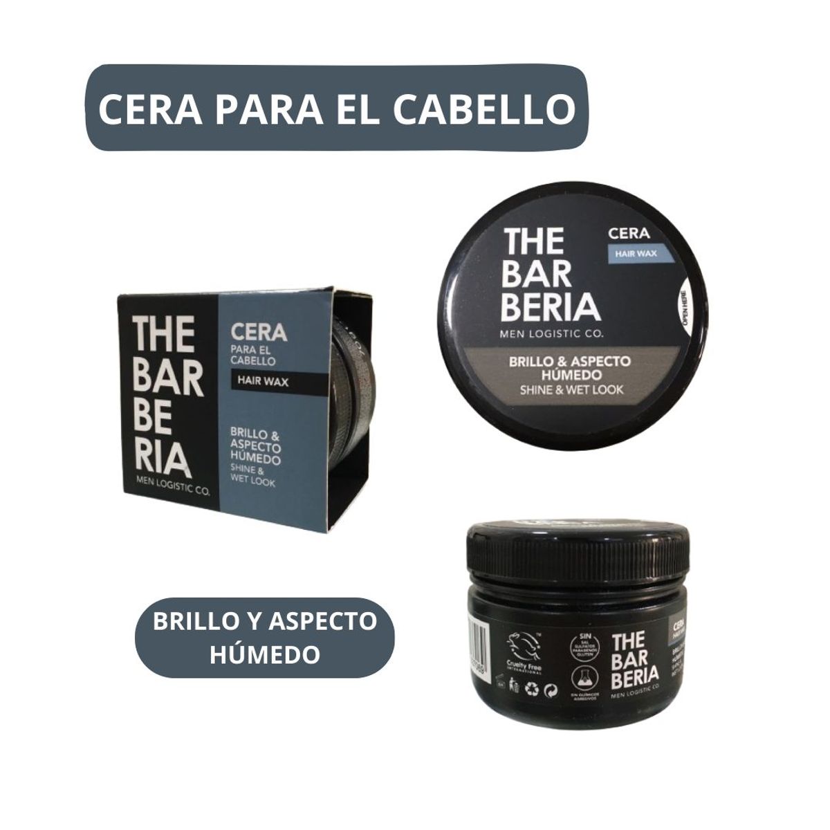 GENERICO - Cera Moldeadora para Cabello The Barberia Men x 70 g