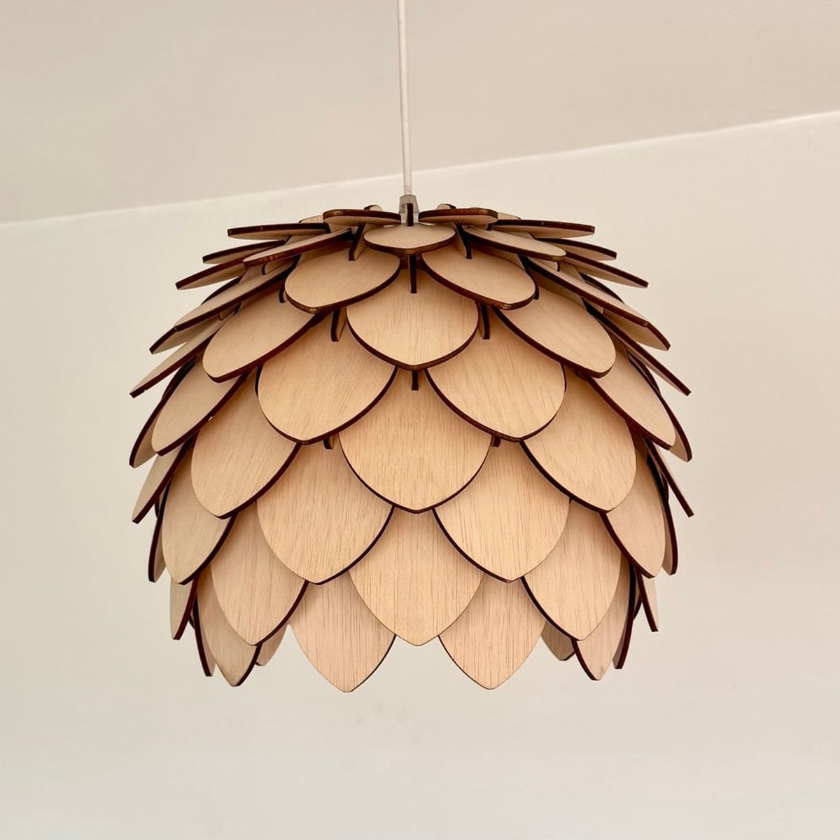 GENERICO - Lámpara Colgante Edw-Art Estudio Modelo Spore Albasia Luz Cálida