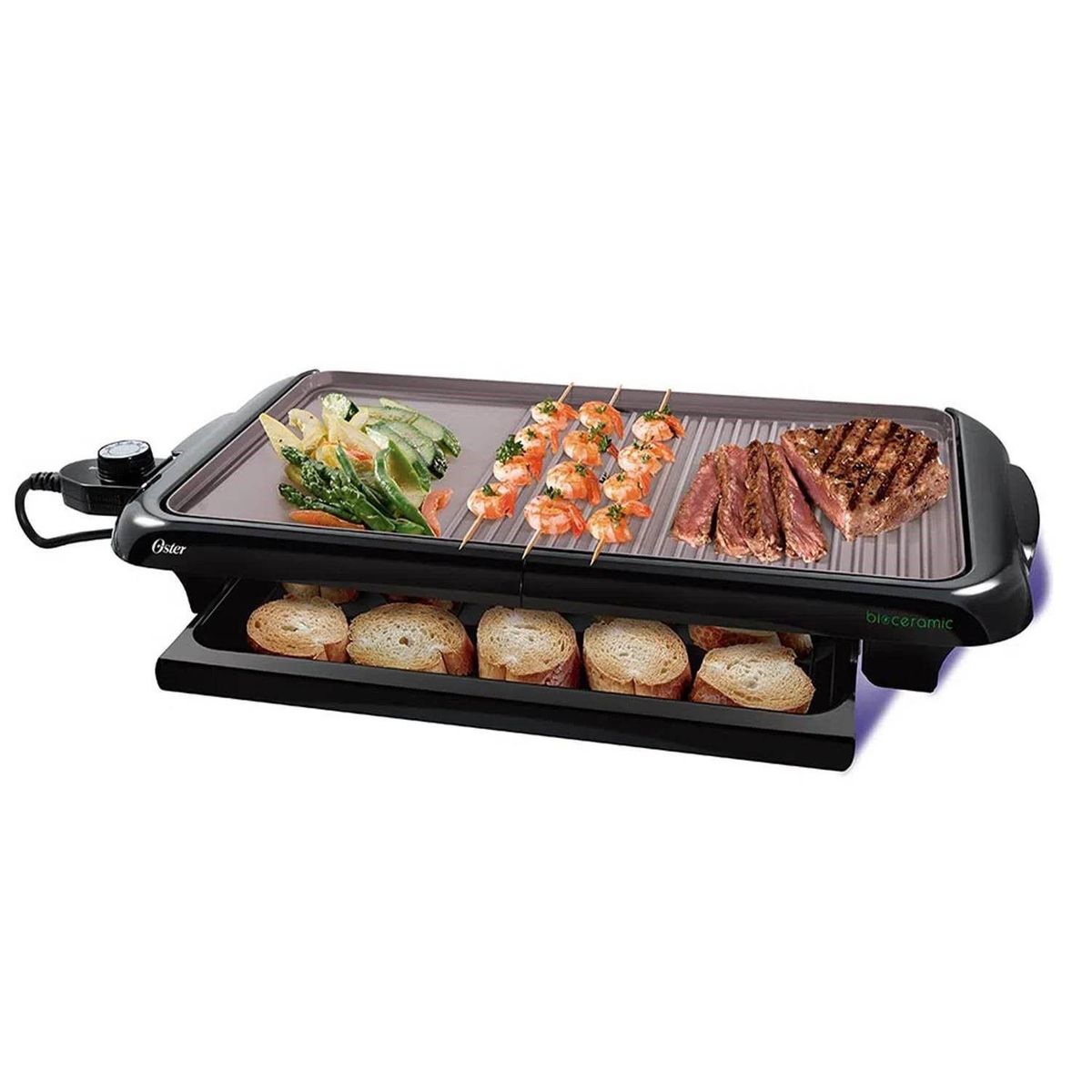 OSTER - Plancha y Parrilla Bioceramic OSTER - CKSTGR5085 1500W