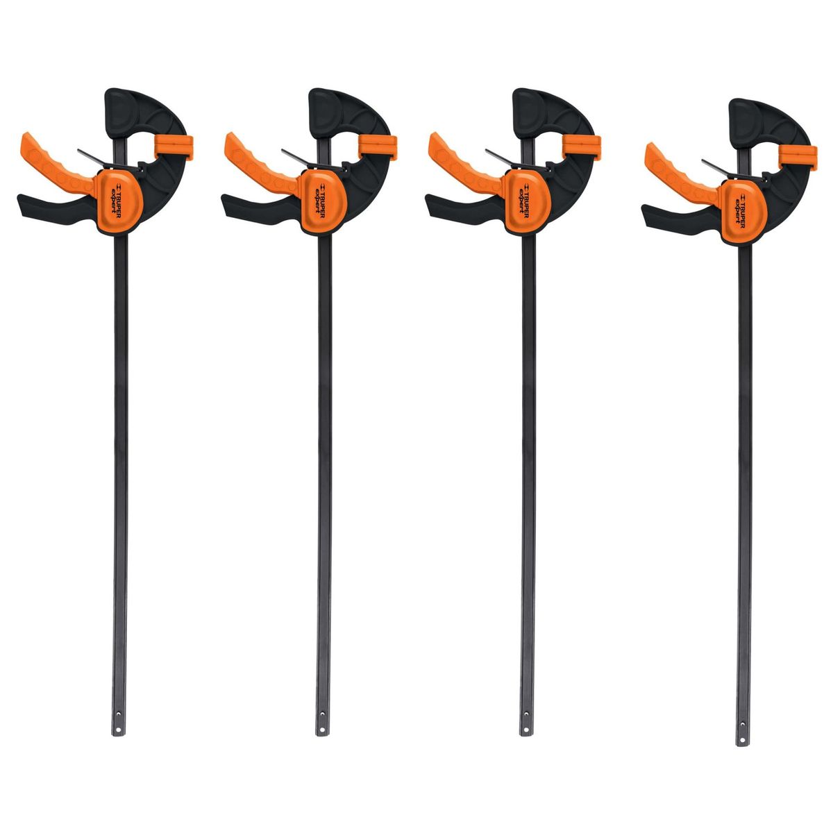 TRUPER - Prensa sargento de ajuste rápido 24 pulgadas 4 unidades Truper Expert