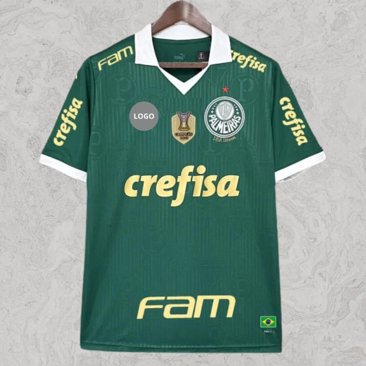 GENERICO - Camiseta Palmeiras Local 2024-2025 Version Jugador