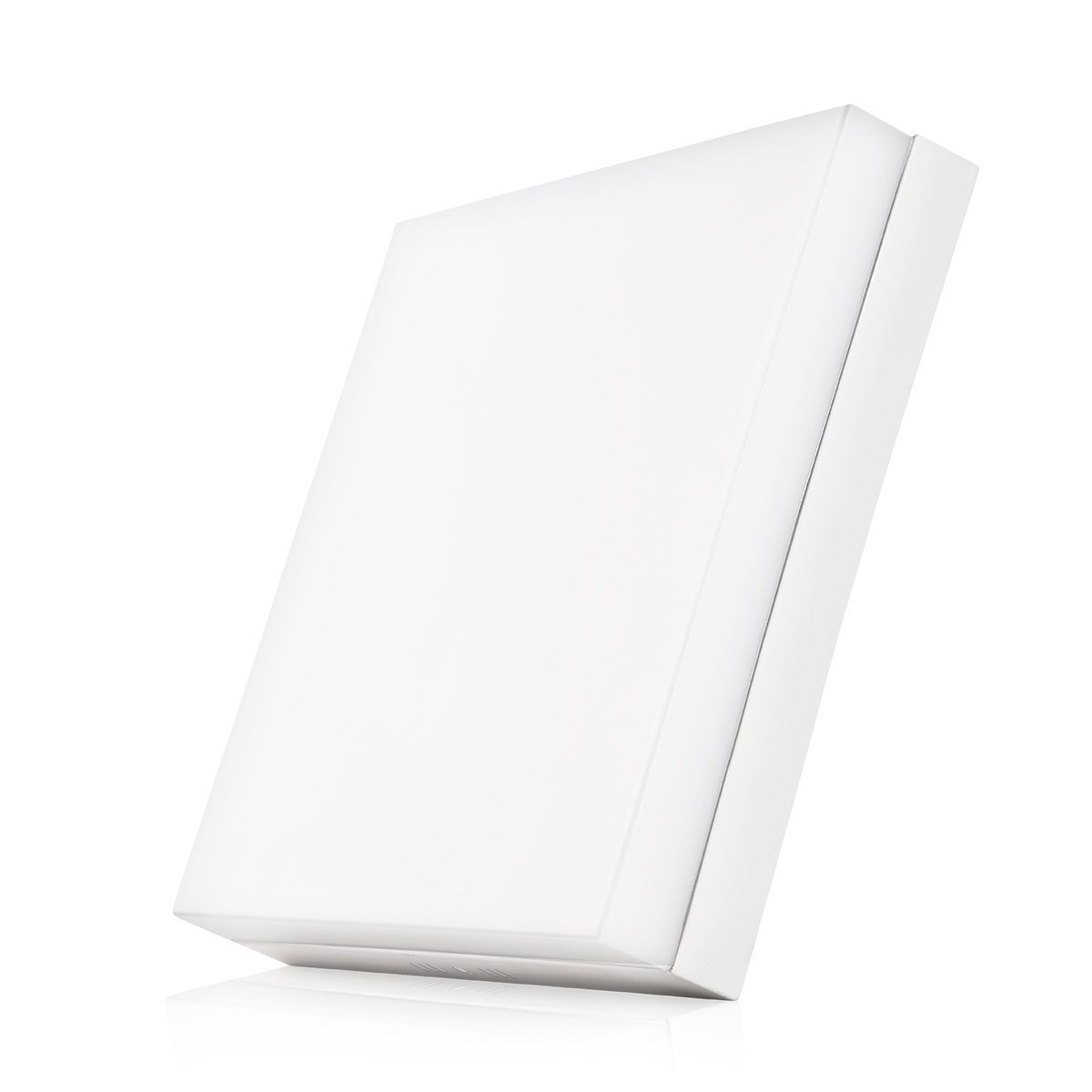 EVOLITE - Plafon led panel hielo 18w cuadrado sobreponer luz cálida