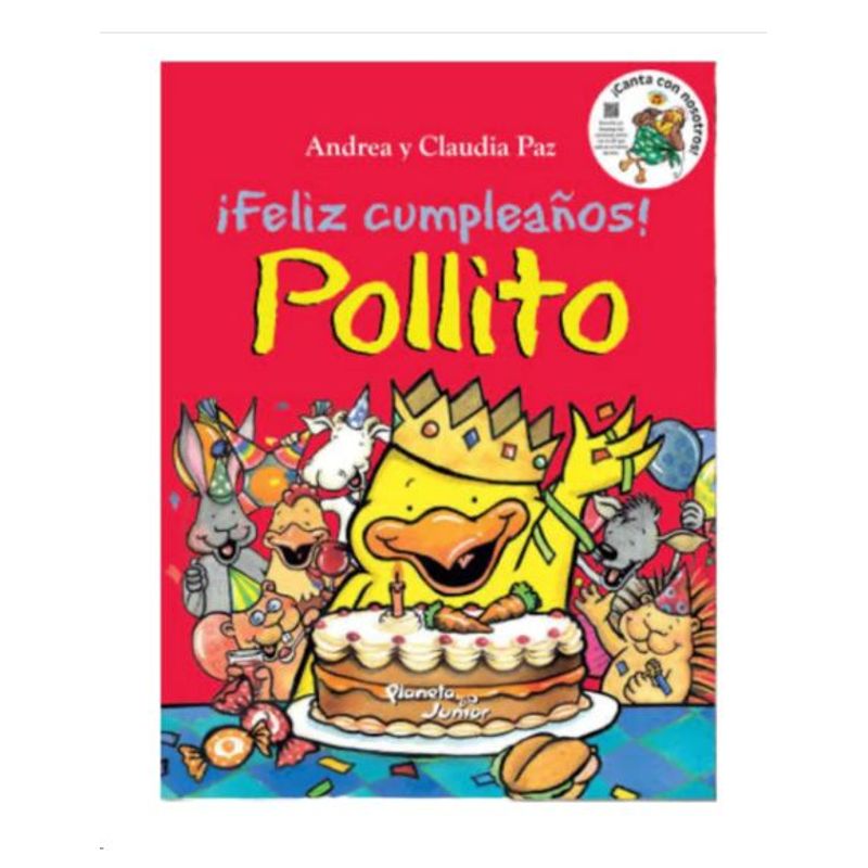 GENERICO - Libro Infantil Feliz Cumpleaños Pollito