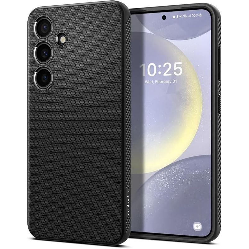 SPIGEN - Case Premium Galaxy S24 Plus Spigen Alta Protección Negro Elegante