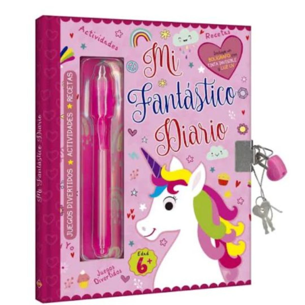 GENERICO - Libro Infantil Mi Fantástico Diario