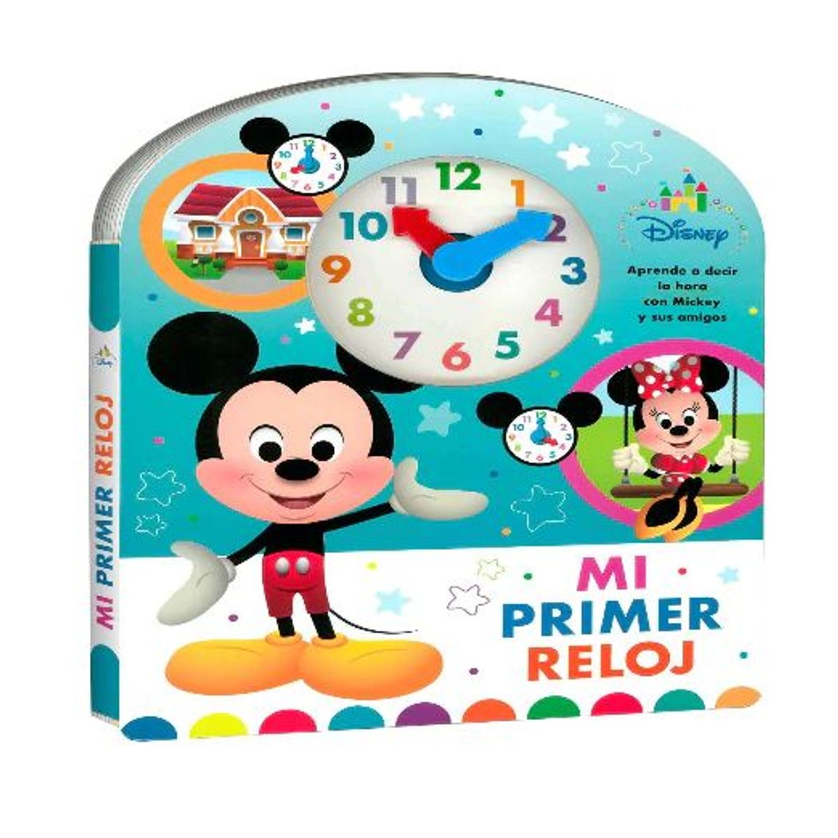 GENERICO - Libro Infantil Mi Primer Reloj Mickey