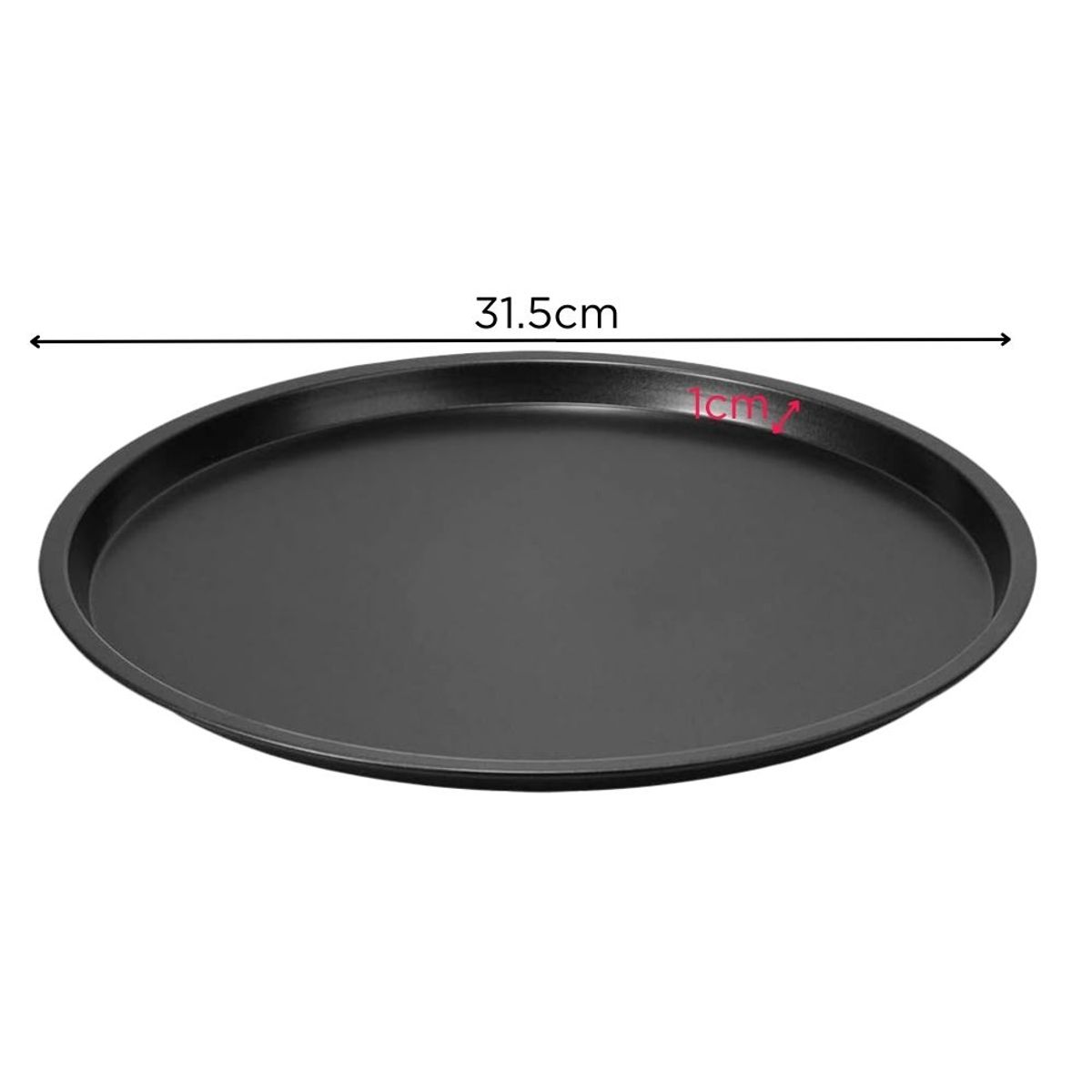 MINARI - Molde Bandeja para Hornear Pizza Pasteles Antiadherente x1und D32