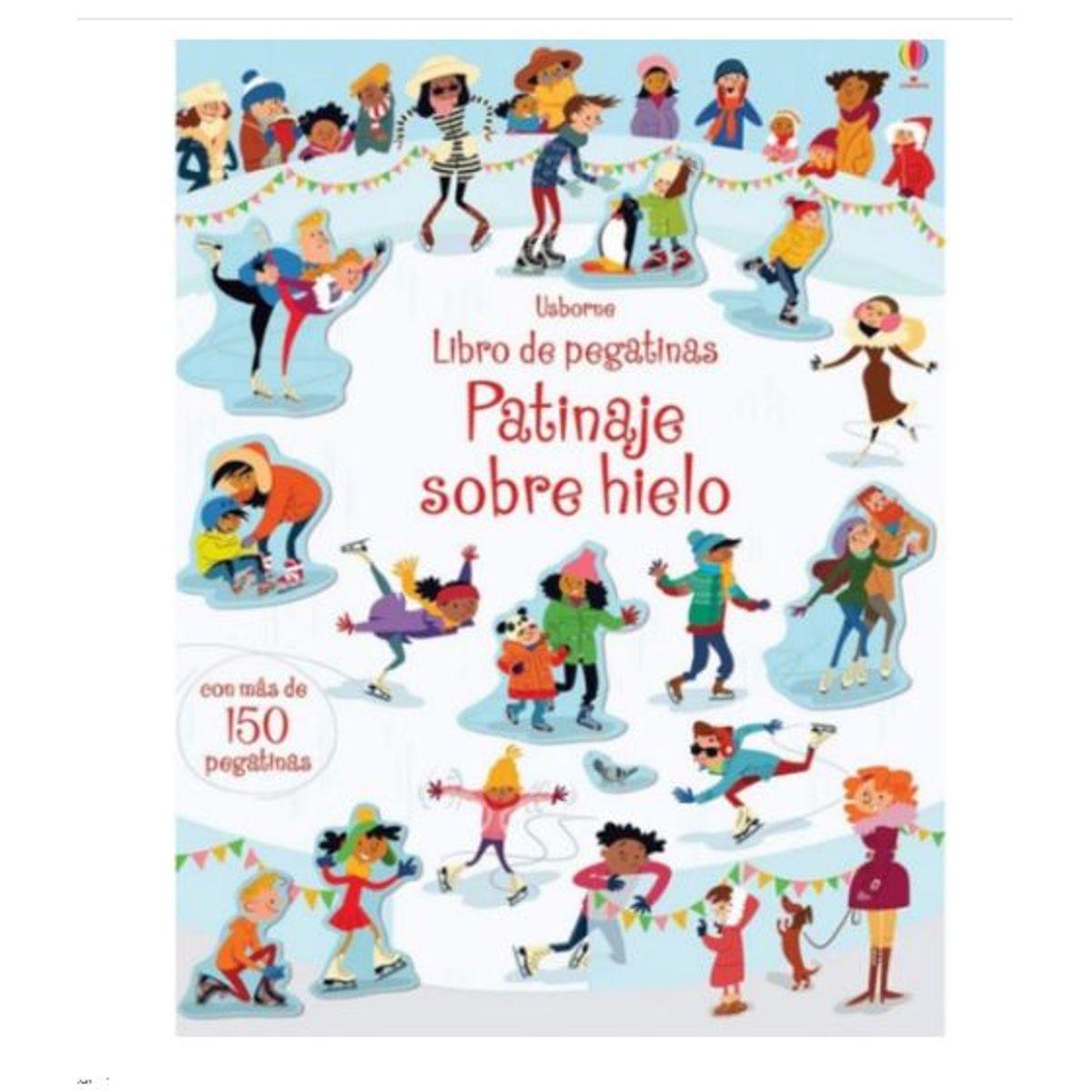 GENERICO - Libro de Pegatinas - Patinaje sobre hielo