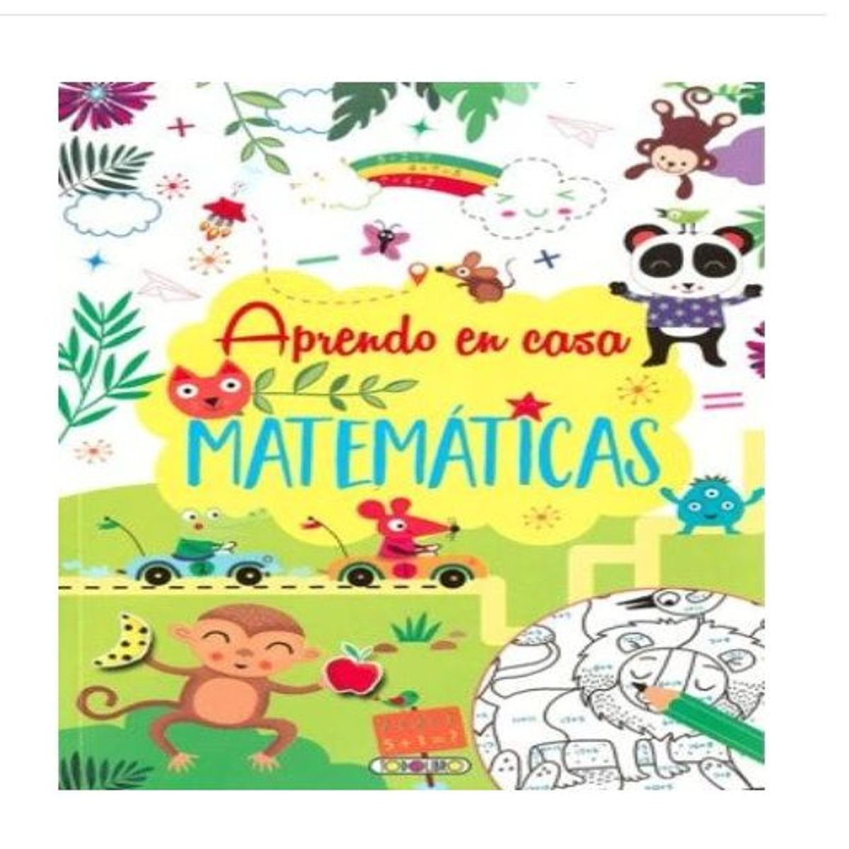 GENERICO - Libro Infantil Aprendo en Casa- Matemáticas