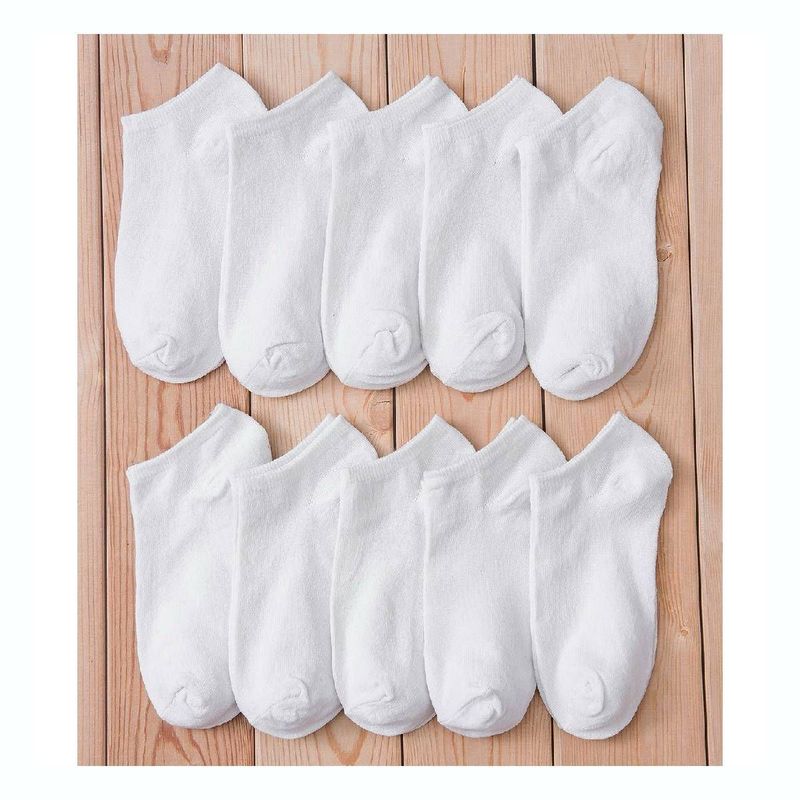 RYBIU IMPORT - Pack 5 Medias Taloneras Algodón Hombre