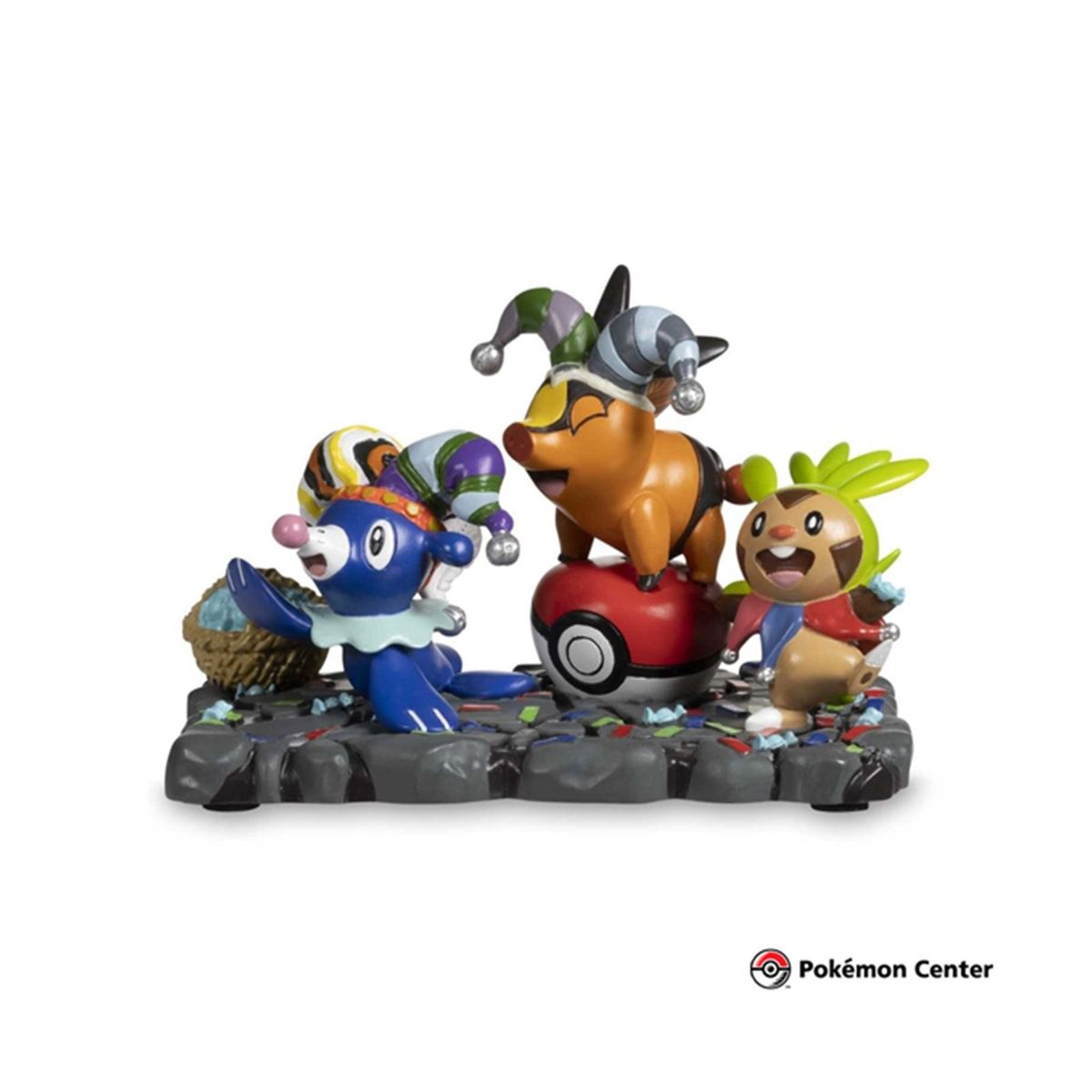 POKEMON - Pokemon Estatua Celebracion Chespin Tepig