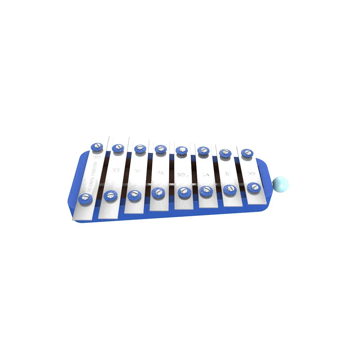 VENTURI - Xilófono 1 Octava Azul mas Funda.