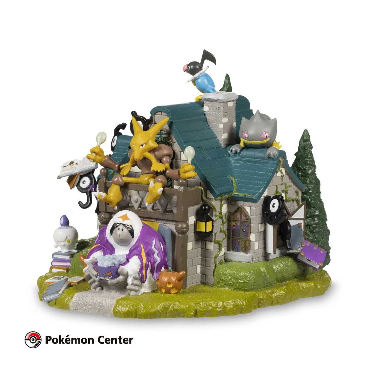 POKEMON - POKEMON CENTER ALAKAZAM ORANGURU EXCLUSIVO