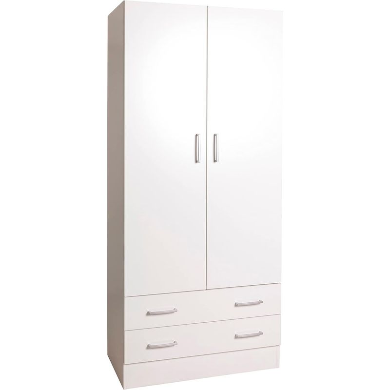 AMUEBLE - ROPERO de melamine CON PUERTAS  *JUNIOR*  MELAMINA 18MM