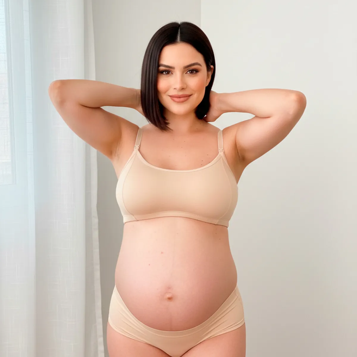 GENERICO - Sosten Maternal Diana Uso Nocturno Broche Lactancia BCxy Lenceria