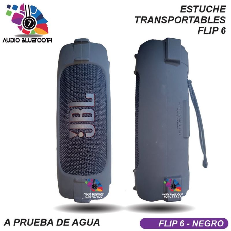 GENERICO - Estuche Correa Bolso Funda Transporte Flip 6 Flip6