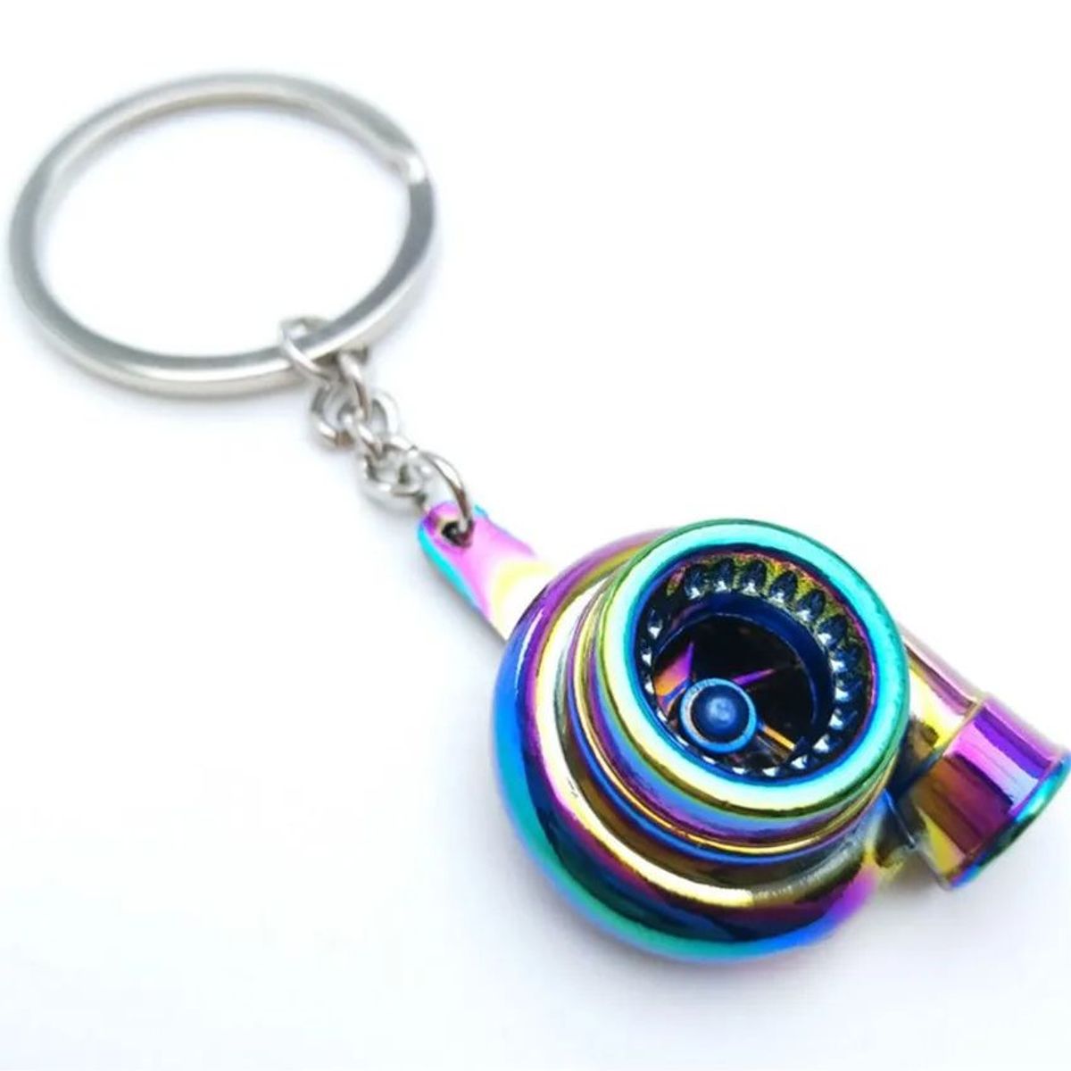 GENERICO - Llavero Adorno Turbo Tornazol Auto Camioneta Moto Elegante