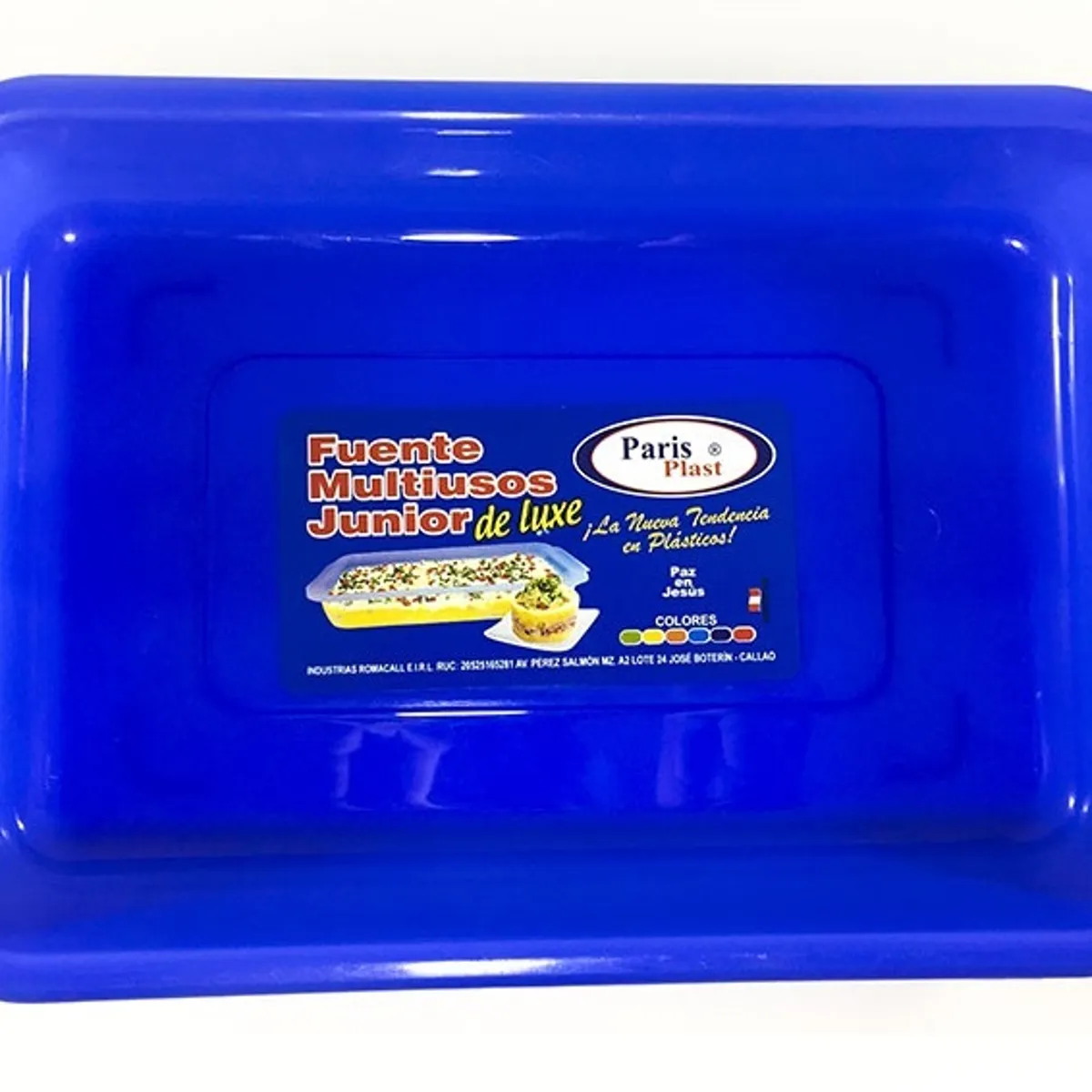 GENERICO - Bandeja fuente color azul