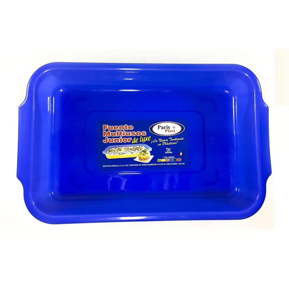 GENERICO - Bandeja fuente color azul