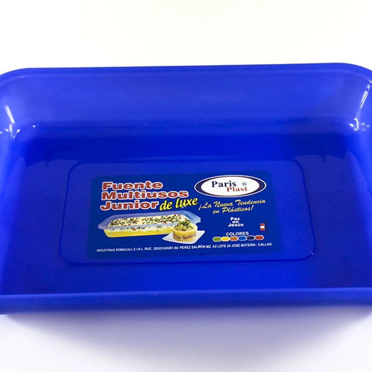 GENERICO - Bandeja fuente color azul